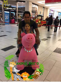 Hansel high quality  walking and coin operated ride toys panda toy ride safari rides for mall supplier