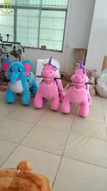 Hansel   amusement park games children electric walking animals for sale supplier