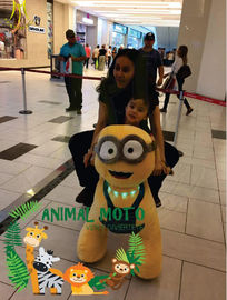 Hansel high quality  latest coin operated electrical animal toy car for mall supplier