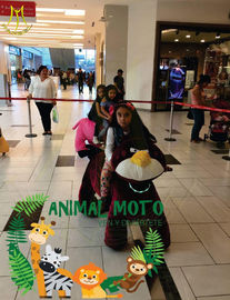 Hansel Zoo animals toys for children zippy walking pets plush riding horse toy shopping mall supplier