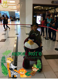 Hansel  shopping mall animal cars battery operated plush animals scooters for family ride supplier