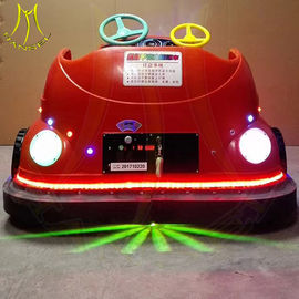 Hansel amusement coin operated plastic bumper car for game center supplier