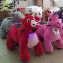 Hansel amusement park electric stuffed ride on Zoo animals toys for sale supplier