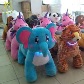 Hansel amusement park games walking elelctric ride on animals for sale supplier