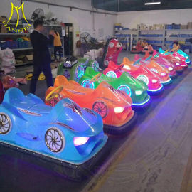 Hansel carnival games kids token operated plastic bumper cars supplier