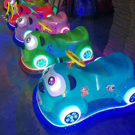 Hansel amusement park plastic kids token operated toy bumper cars supplier