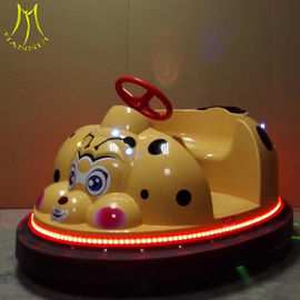 Hansel coin operated type minni bumper car amusement park toys with led light supplier