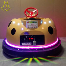 Hansel coin operated type minni bumper car amusement park toys with led light supplier