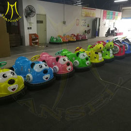 Hansel amusement games electronic plastic bumper car coin operated machine supplier