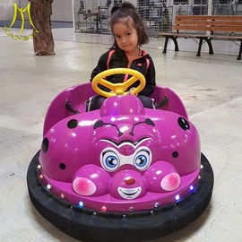 Hansel hot selling token operated plastic electronic bumper car supplier