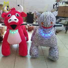Hansel indoor playground battery operated animal stuffed rides supplier