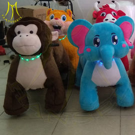 Hansel coin operated mall ride on stuffed battery operated animal rides supplier