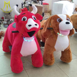 Hansel amusement park walking electric plush animals riding toys supplier