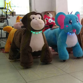 Hansel amusement park games battery operated plush ride on stuffed animals supplier