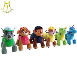 Hansel attractive stuffed electric playground unicorn motorized plush animal supplier