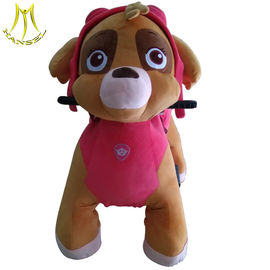 Hansel attractive stuffed electric playground unicorn motorized plush animal supplier