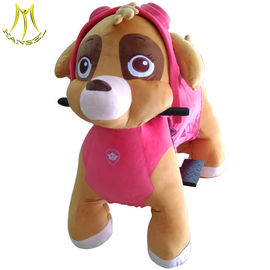 Hansel plush toys stuffed animals on wheels plush animal electric scooter supplier