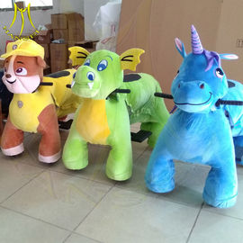 Hansel amusement park games children electric mountable animal rides supplier