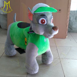 Hansel amusement park games electric walking ride on plush animal supplier