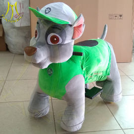 Hansel amusement park games electric walking ride on plush animal supplier