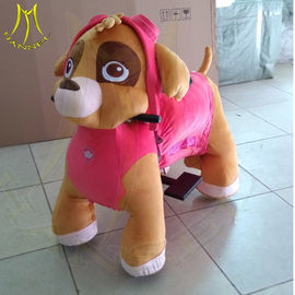 Hansel amusement park battery operated stuffed horse ride on animals supplier