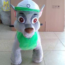 Hansel shopping centers electric plush animal scooter rides for adults supplier