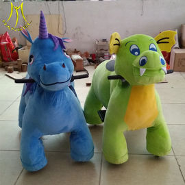 Hansel  battery operated electric stuffed walking toy unicorn rides supplier supplier