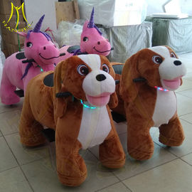 Hansel amusement park games walking stuffed animal ride on toys supplier