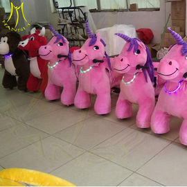 Hansel amusement park games walking stuffed animal ride on toys supplier