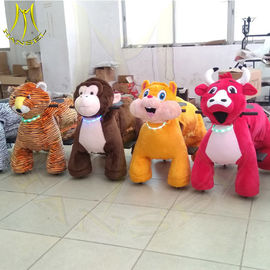 Hansel amusement games children plush battery operated anima rides supplier