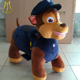 Hansel  amusement park electric battery operated ride on animal plush toy rides supplier