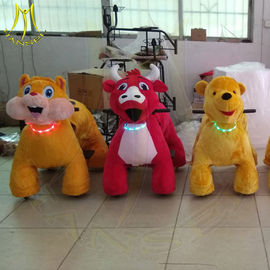 Hansel amusement park playground  games plush animals electric rides supplier