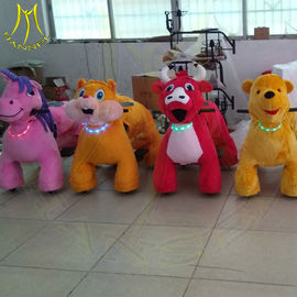 Hansel amusement park playground  games plush animals electric rides supplier