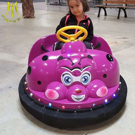 Hansel  battery operated kids plastic bumper car 2 seats cars for sale in guangzhou supplier