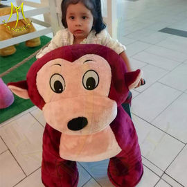 Hansel amusement park kids indoor rides walking electric mountable animals supplier