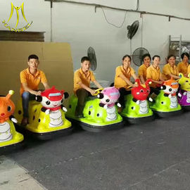 Hansel  amusement park rides 2018 mini plastic electric bumper car supplier