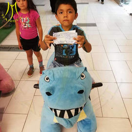 Hansel animal game plush motorized animals plush walking horse rides supplier