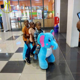 Hansel electric happy rides on animal motorized plush riding animals supplier