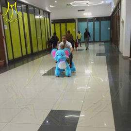 Hansel amusement games stuffed electric animals electric scooter for mall supplier