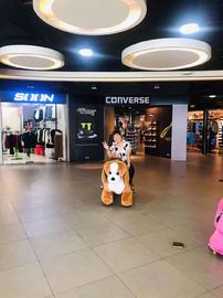 Hansel Amusement park indoor plush animal electric kids ride toys supplier