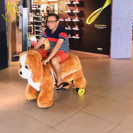Hansel coin operated kiddy ride on stuffed walking animal rides supplier