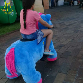 Hansel plush animal electric riding animals for kids dinosaur for commercial use supplier