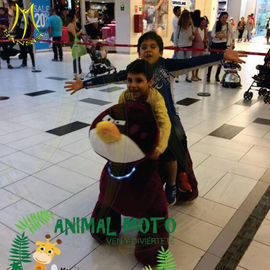 Hansel amusement park coin operated kiddy rides walking animal rides supplier