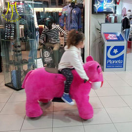 Hansel coin operated walking animal toys motorized animals children rides car supplier