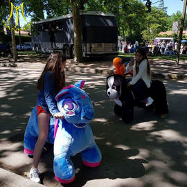 Hansel  coin operated animal panda electric riding animal supplier