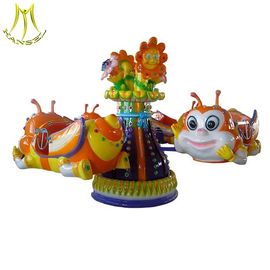 Hansel kids amusement ride on fiberglass body fun fair game machine supplier