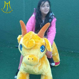 Hansel  high quality China popular electric plush 4 wheel zippy scooter for kids supplier