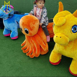 Hansel electronic game machine coin operated plush animal electric scooter supplier