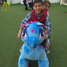 Hansel  amusement park games plush motorized riding stuffed animal supplier