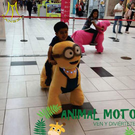 Hansel amusement park games moving electric Plush Animal rides supplier